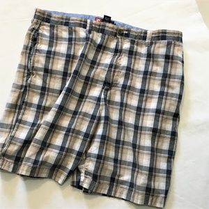 Men's Plaid Chaps Flat Front -Sz 42 - See Details